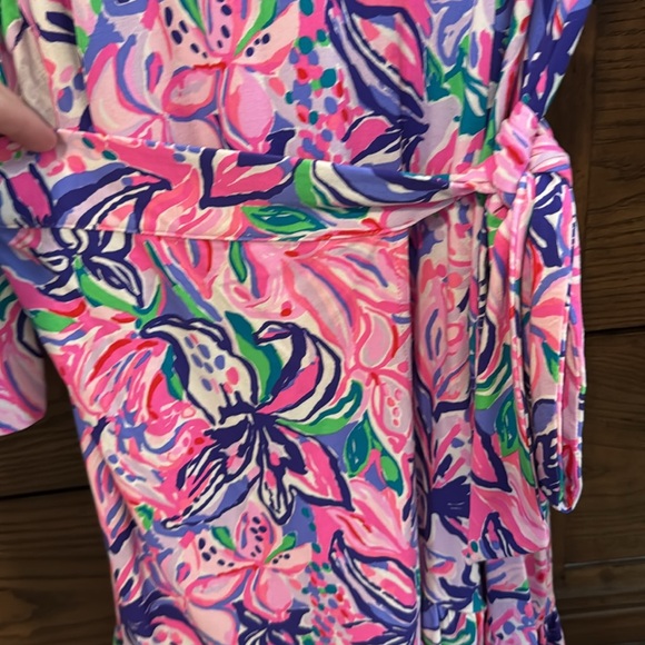 Lilly Pulitzer Florita Wrap Dress - Picture 8 of 14